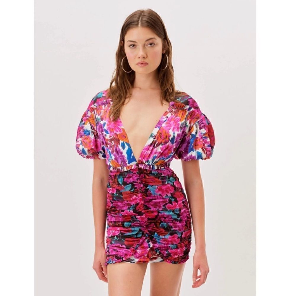 For Love & Lemons Cassandra Mini Dress Size XS